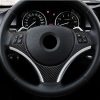 E90 E92 BMW M3 M Sport Black Leather Steering Wheel