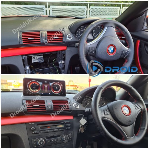 BMW 1 SERIES E81 E82 E87 E88 (2007-2012) Android Radio 10.25 inch (Carplay & Android Auto)