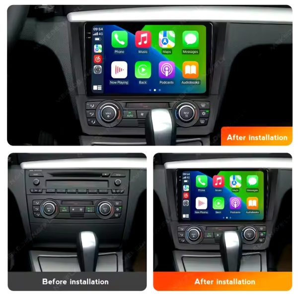 BMW 1 SERIES E81 E82 E87 E88 (2007-2012) Android Radio --- 9 inch (Carplay & Android Auto)