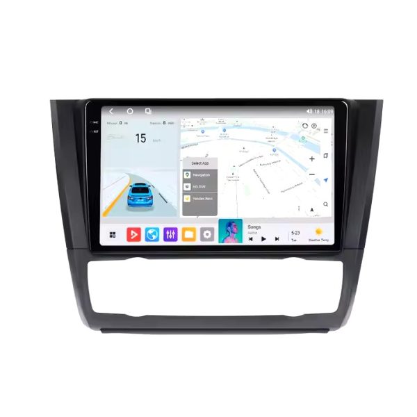 BMW 1 SERIES E81 E82 E87 E88 (2007-2012) Android Radio --- 9 inch (Carplay & Android Auto)