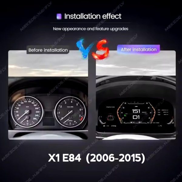 BMW X1-E84 ------- 2006-2015 digital cluster