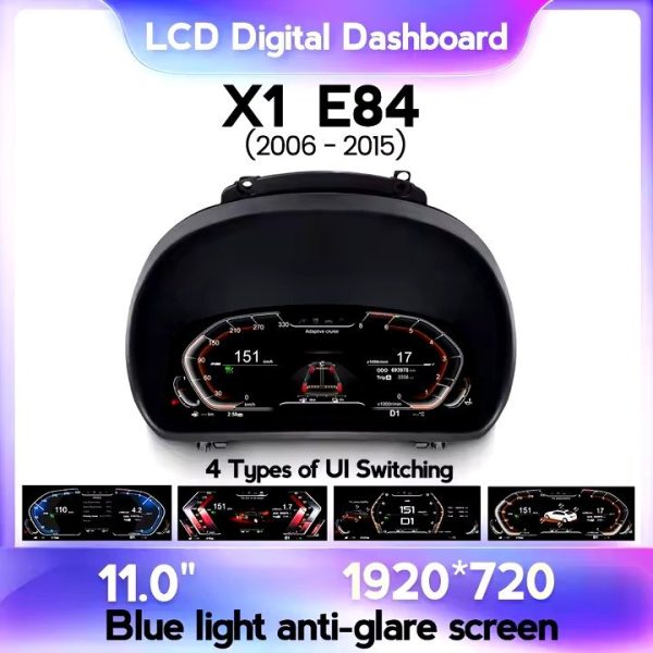 BMW X1-E84 ------- 2006-2015 digital cluster