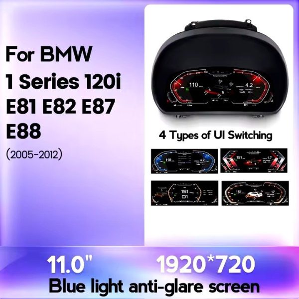 BMW E81 E82 E87 E88 2005-2012 digital cluster