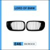 E46 SEDAN 2004 --GRILL GLOSSY BLACK
