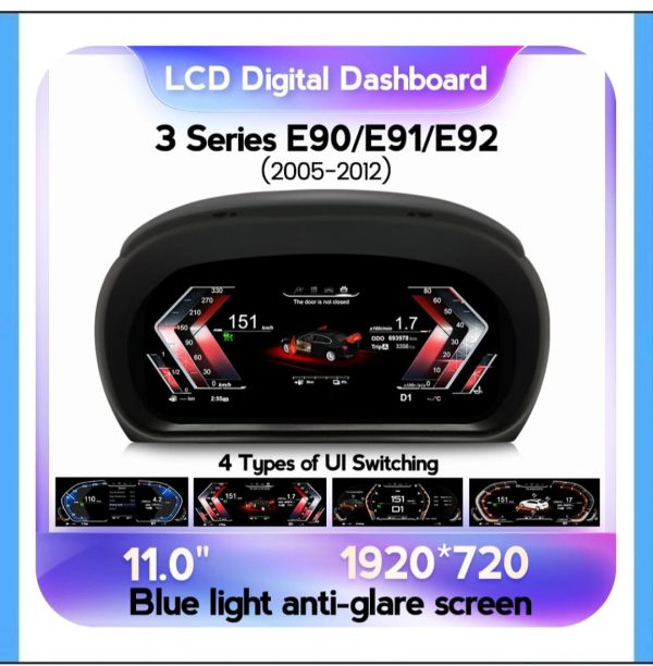 LCD DASHBOARD E90