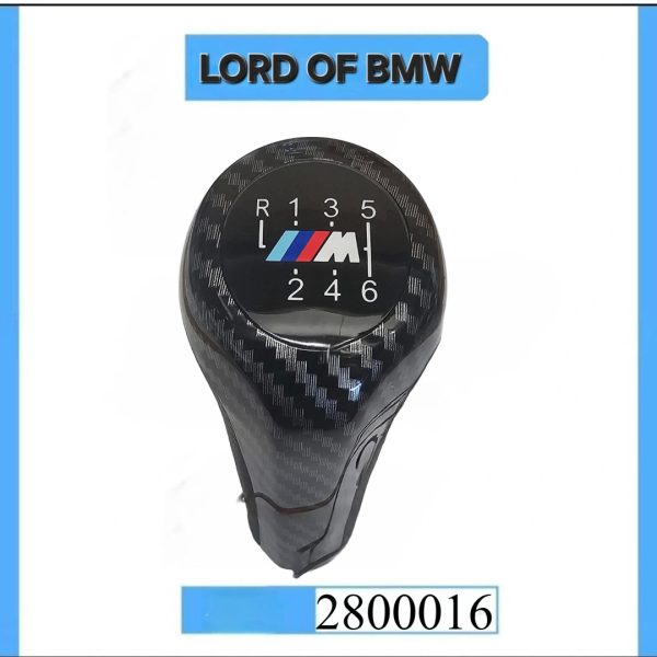 Gear Shift Knob For BMW 6 Speed LED CARBON E81 E87  E82 E90  E92 ---- 2800016
