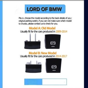 parking switch new model ----------------- black red f10 e70 e71
