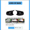 M style mirror caps set for BMW F10 / F11 (10-13) PRE-LCI, glossy black