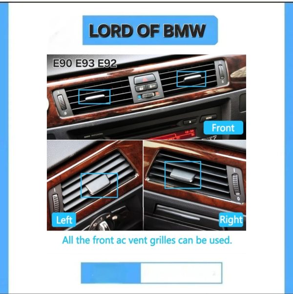 front ac vent grill slider -------------- e90 e92 e93