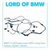 BMW 5 G30 G31 Parking sensor (PDC) wiring loom 6836441 4293807 7601023