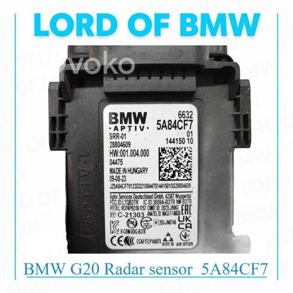 BMW G20 Radar sensor, close range 5A84CF7 28804609 14415010
