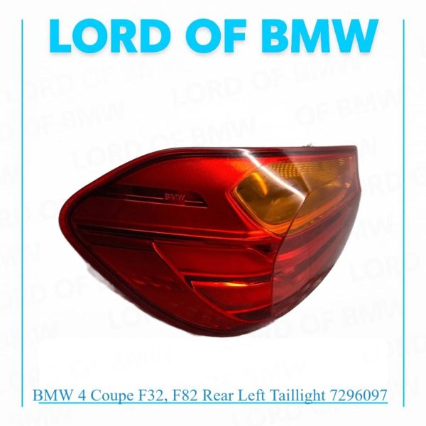 BMW 4 Coupe F32, F82 Rear Left Taillight 7296097