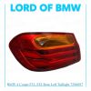 BMW 4 Coupe F32, F82 Rear Left Taillight 7296097