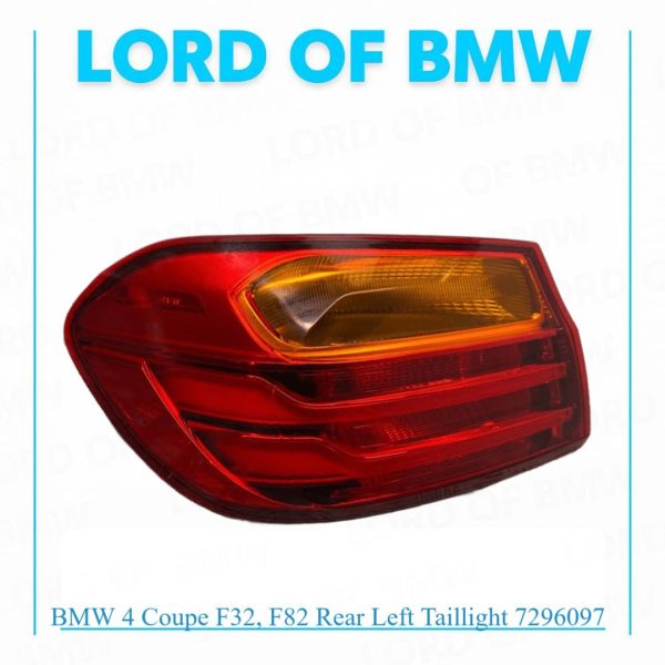 BMW 4 Coupe F32, F82 Rear Left Taillight 7296097