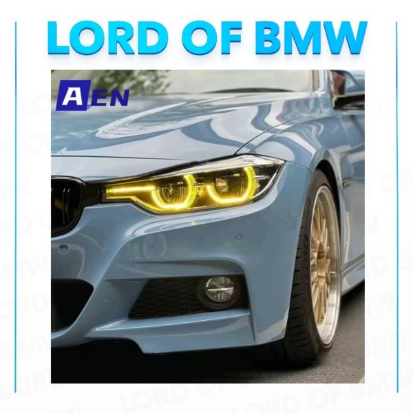 F30 F31 F34 2016-2019 LED Yellow DRL Angel Eye