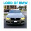 F30 F31 F34 Xenon Far 2013-2015  Yellow DRL Angel Eye