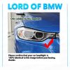 F30 F31 F34 Xenon Far 2013-2015  Yellow DRL Angel Eye