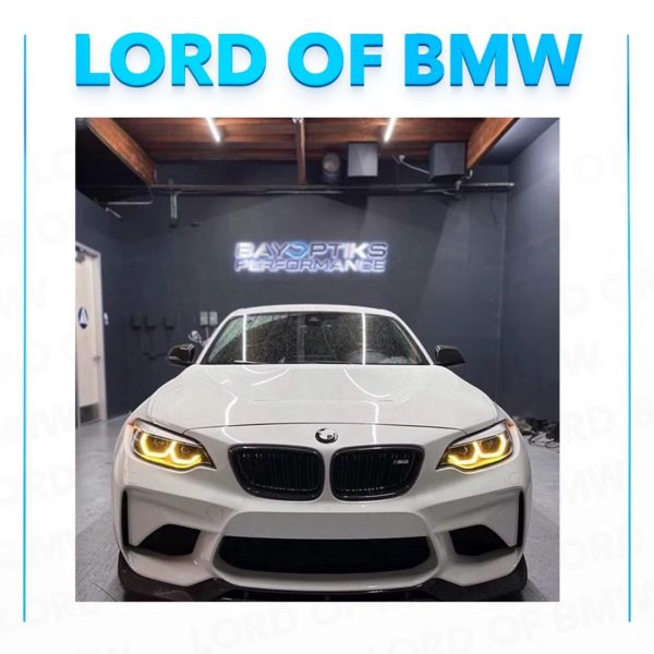 F23 F22 F87 LCI LED Yellow DRL Angel Eye