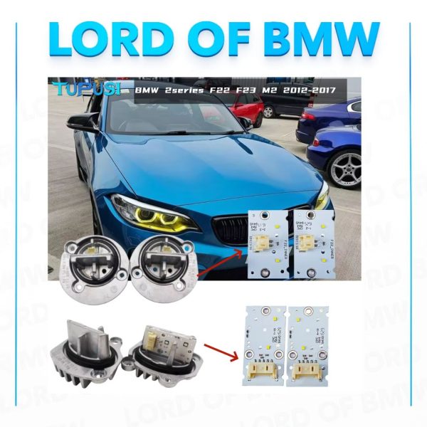 F22 F23 Xenon  Yellow DRL Angel Eye
