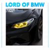 F22 F23 Xenon  Yellow DRL Angel Eye