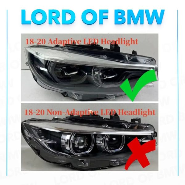 F32 F36 F33 LCI LED Yellow DRL Angel Eye