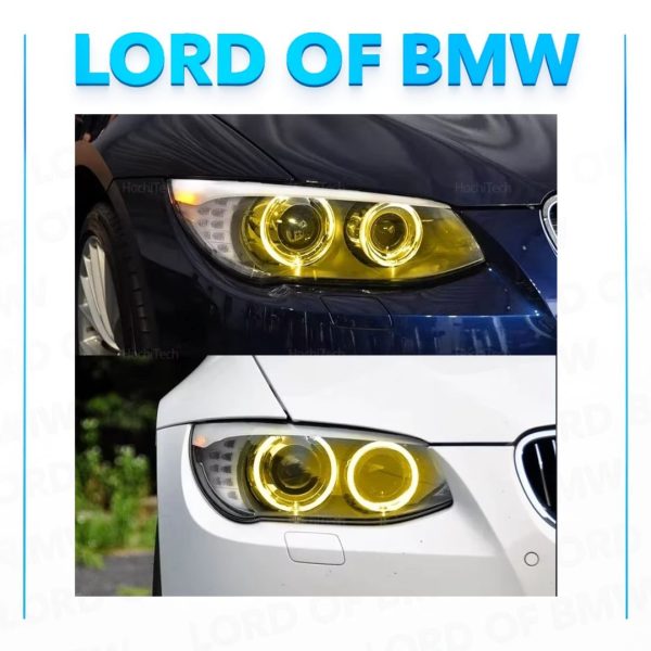 E93 E92 Xenon 2010-2013 Yellow DRL Angel Eye