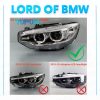 F32 F33 F36  2010-2013 Xenon Yellow DRL Angel Eye