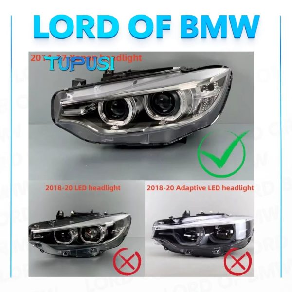 F32 F33 F36  2010-2013 Xenon Yellow DRL Angel Eye