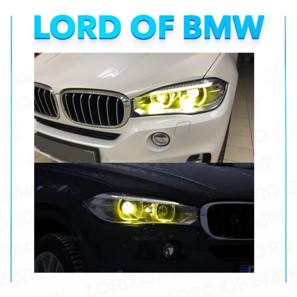F15 F16 LCI 2011 2013 Yellow DRL Angel Eye