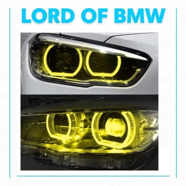 F20 LCI 2011 2013 Yellow DRL Angel Eye
