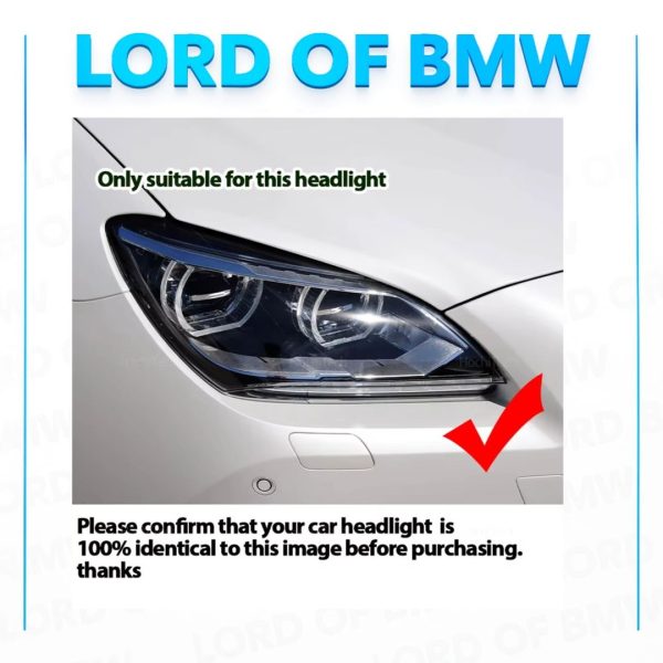 F06 F12 LCI 2011 2013 Yellow DRL Angel Eye