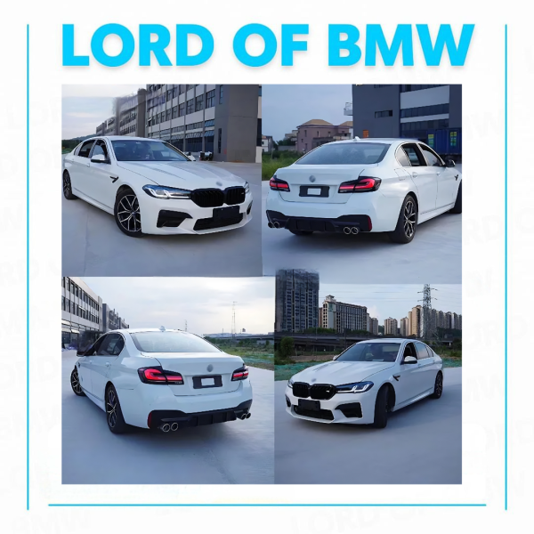 F10 LCI Body Kit Conversion Upgrade to G30 LCI M5 Look