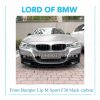 Front  Lip M Sport F30 black carbon