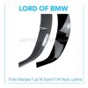 Front  Lip M Sport F30 black carbon