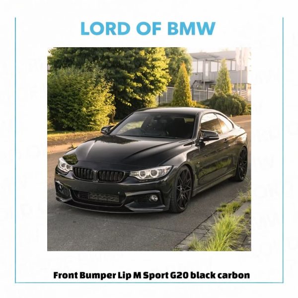 Front Lip M Sport F33 F34 F36 black carbon