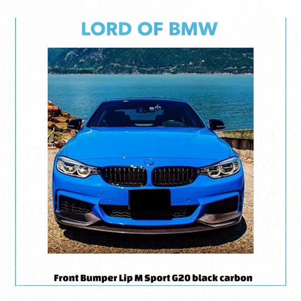 Front Lip M Sport F33 F34 F36 black carbon
