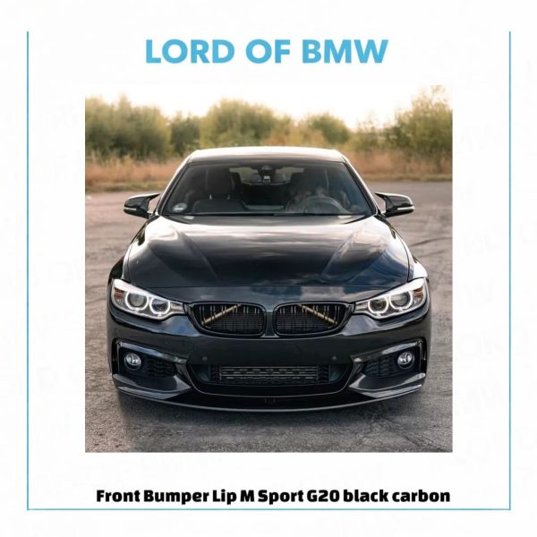Front Lip M Sport F33 F34 F36 black carbon