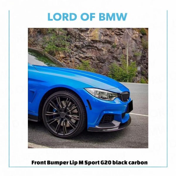 Front Lip M Sport F33 F34 F36 black carbon