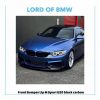 Front Lip M Sport F33 F34 F36 black carbon