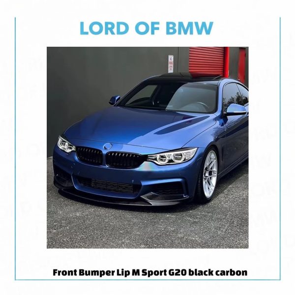 Front Lip M Sport F33 F34 F36 black carbon
