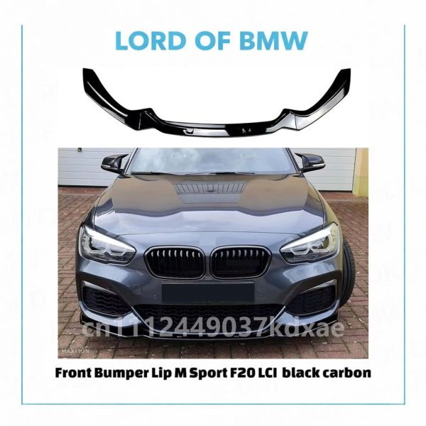 Front Lip M Sport F20 LCI black carbon
