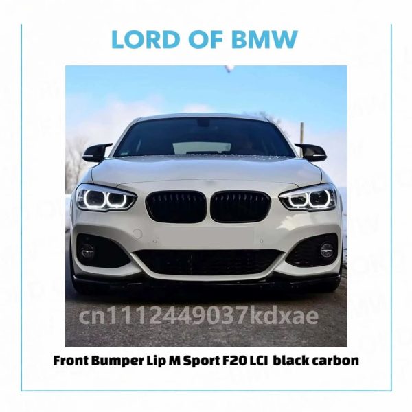 Front Lip M Sport F20 LCI black carbon