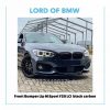 Front Lip M Sport F20 LCI black carbon
