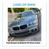 Front Lip M Sport F10 black carbon