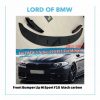 Front Lip M Sport F10 black carbon