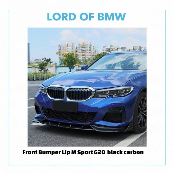 Front Lip M Sport G20 black