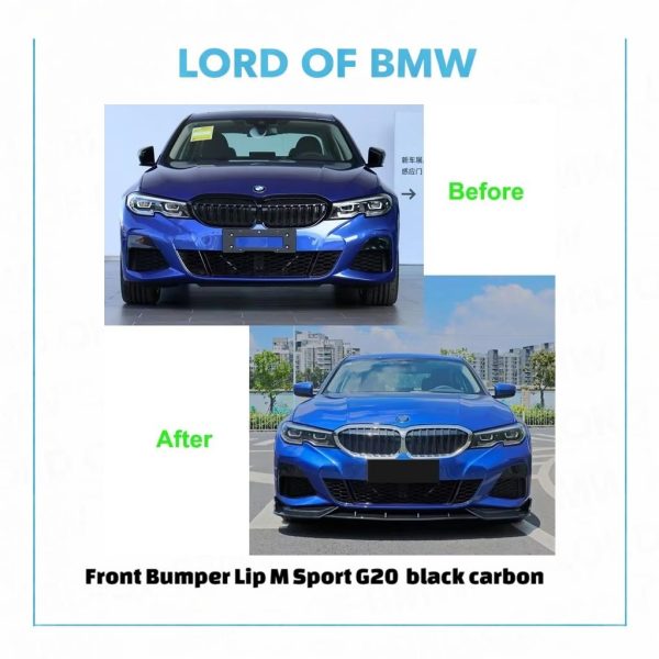 Front Lip M Sport G20 black