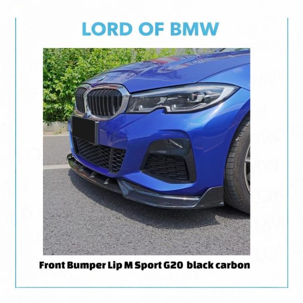 Front Lip M Sport G20 black