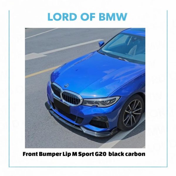 Front Lip M Sport G20 black
