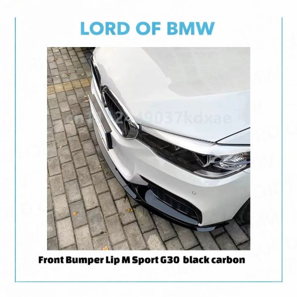 Front Lip M Sport G30 G31 black  carbon